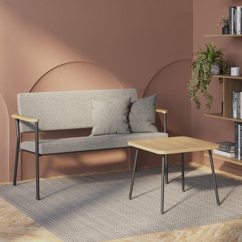Modernes Sofa - ZONE - Nowy Styl - Stoff / Leder / mit Armlehnen