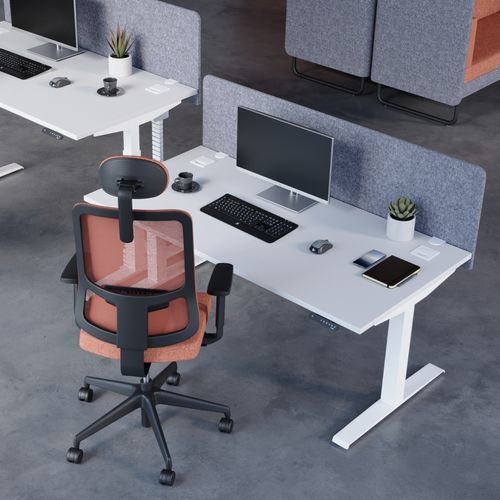 Bodenstehender Schreibtisch - EMODEL 3.0 - Nowy Styl - modern / Holz / gerade
