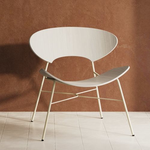 Moderner Sessel - KANU - Nowy Styl - Stoff / Holz / Metall