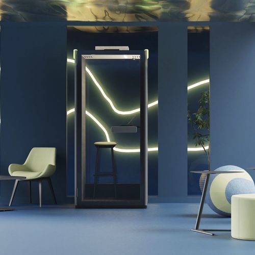 POD-Büro / Akustik - SPIX - Nowy Styl - regelbar / für 1 Person / für 2 Personen