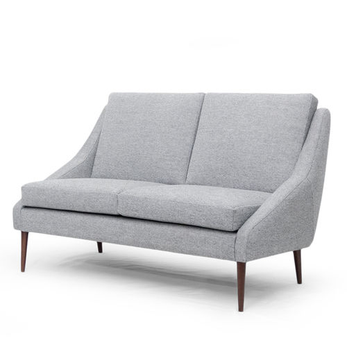 Modernes Sofa - OBAMA - Larforma - Stoff / Leder / grau