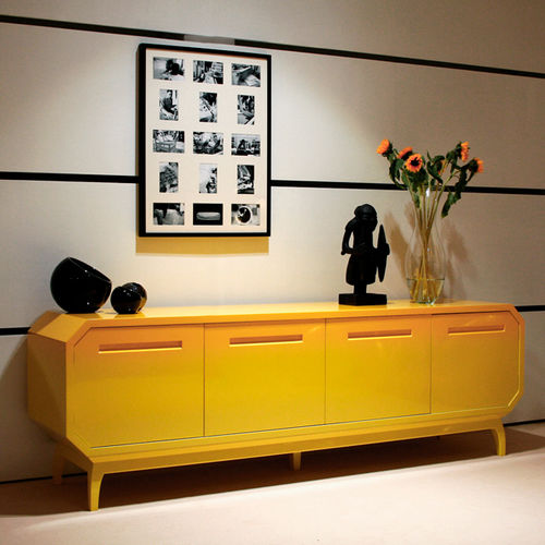 Modernes Sideboard - MIRTILLO - Larforma - Massivholz / MDF / Sperrholz