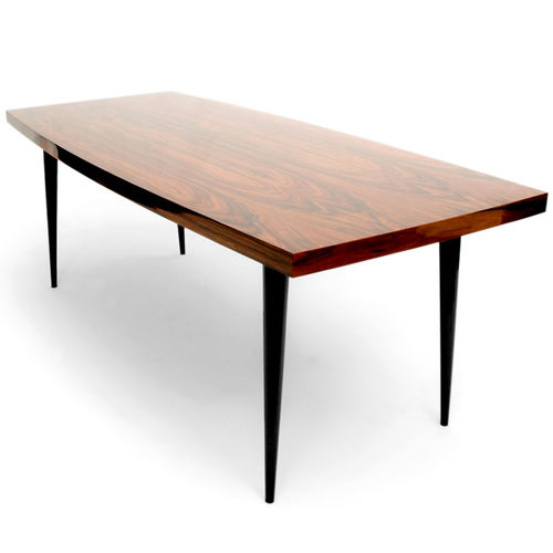 Moderner Tisch - BONNIE - Larforma - MDF / Sperrholz / Gestell aus Buche