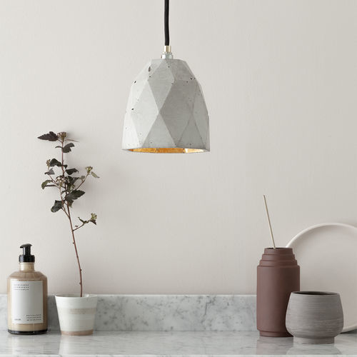 Hängelampe - [T1] - GantLights - Beton / modern / mit Kabel