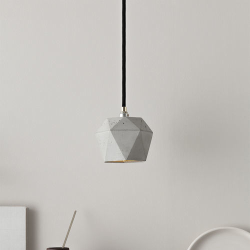 Hängelampe - [T2] - GantLights - Beton / modern / mit Kabel