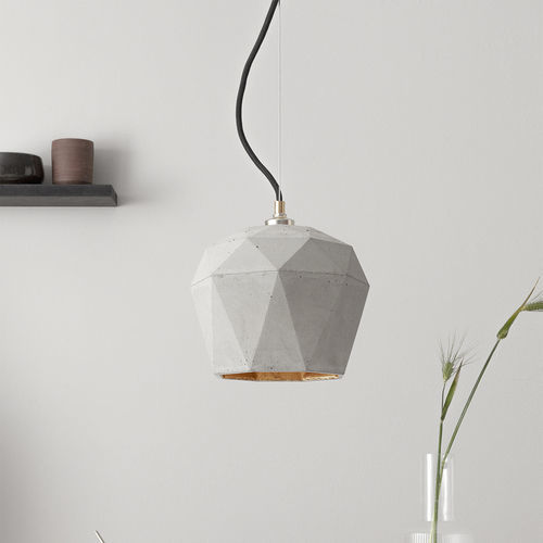 Hängelampe - [T3] - GantLights - Beton / modern / mit Kabel