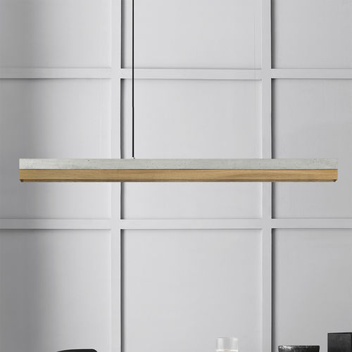 Hängelampe - [C-serie] - GantLights - Eiche / Nussbaum / Beton