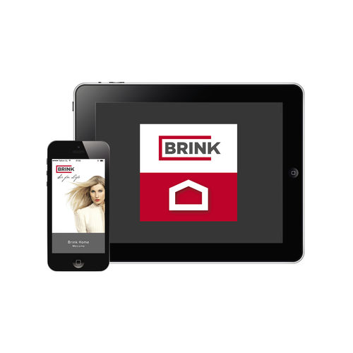 Lüftungsregler für Lüftungssystem - HOME - Brink Climate Systems - Tisch / kabellos / mit Touchscreen