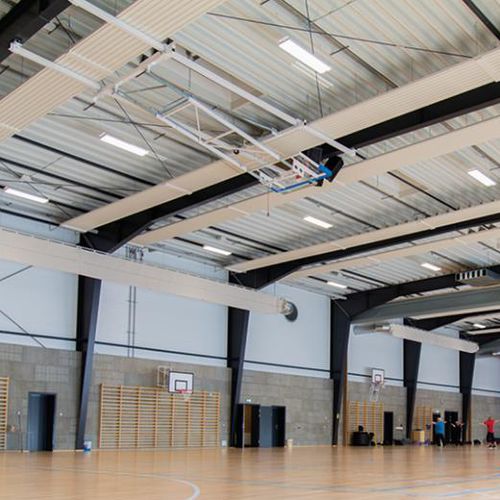 Leuchte für Aufbau - ARENA SPORT - SG LIGHTING - LED / rechteckig / IP23