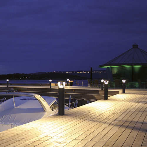 Moderner Leuchtpoller - RAY II - SG LIGHTING - Aluminium / LED / IP54