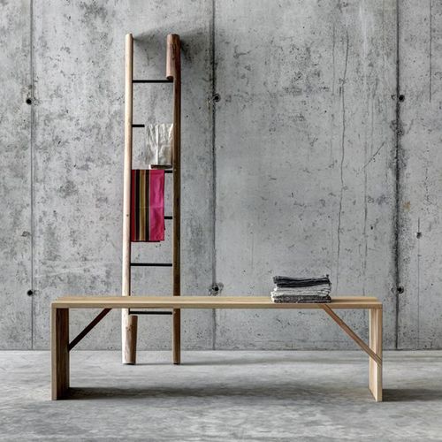 Moderne Bank - TINTAN - Fioroni Design - Massivholz