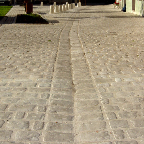 Betonpflasterstein - PA04 - REPLIK - Außen / für den Außenbereich / Patina