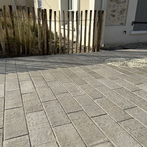 Betonpflasterstein - PAF09 - REPLIK - für Außenbereich / für Terrasse / für Garten
