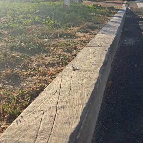 Randstein für Garten - LA75 - REPLIK - Bordstein / für Landschaftsgestaltung / Beton