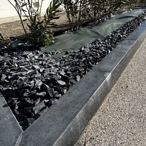 Randstein für Garten - BO05 - REPLIK - Bordstein / für Landschaftsgestaltung / Beton
