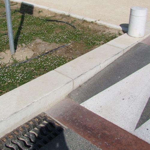 Randstein für Garten - BOC03 - REPLIK - Bordstein / Beton / für professionellen Einsatz