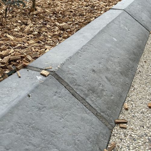 Randstein für Garten - BOCH1 - REPLIK - für Landschaftsgestaltung / Beton / für professionellen Einsatz