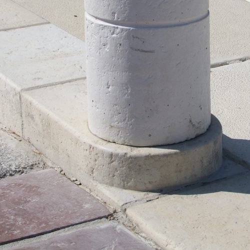 Bordstein-Randstein - BOE01 - REPLIK - für Landschaftsgestaltung / Beton / für professionellen Einsatz