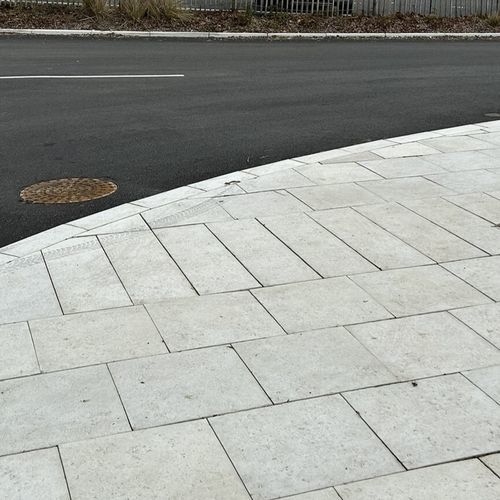 Betonplattenbelag - DM02 - REPLIK - für Außenbereich / für Terrasse / für Garten