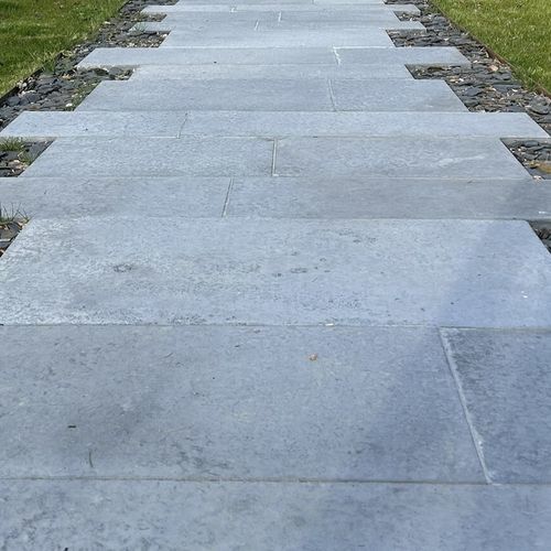 Betonplattenbelag - DAF28 - REPLIK - für Außenbereich / für Terrasse / für Garten