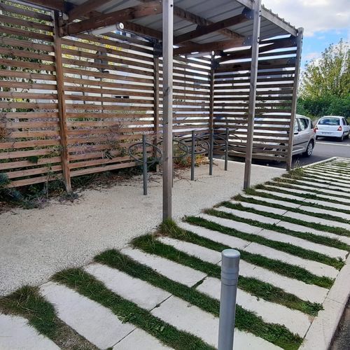 Betonplattenbelag - DM04 - REPLIK - für Außenbereich / für Terrasse / für Garten