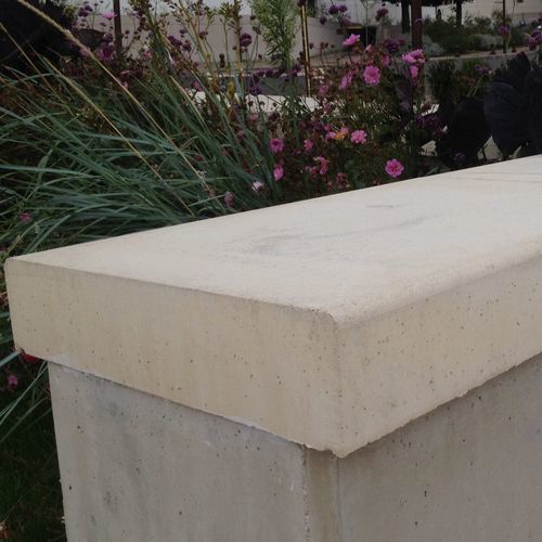 Mauerabdeckung für Gartenzäune - PARA3 - REPLIK - Beton