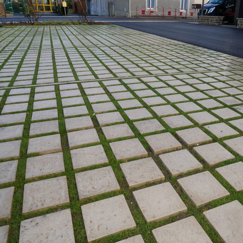 Betonpflasterstein - PAFH3 - REPLIK - für Außenbereich / für Terrasse / für Garten