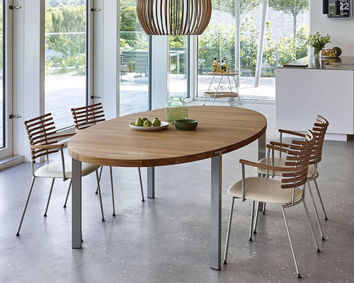 Moderner Esstisch - GM 2152 - Naver Collection - Eiche / Nussbaum / Massivholz
