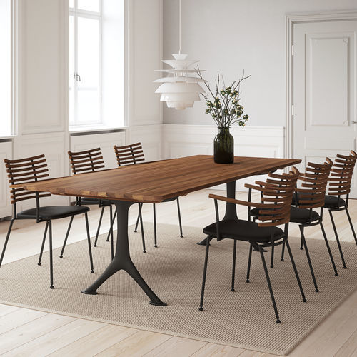 Moderner Esstisch - GM 3030 Thor - Naver Collection - Eiche / Nussbaum / Massivholz