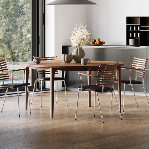 Moderner Tisch - GM 3700 Ro - Naver Collection - Eiche / Nussbaum / Esche