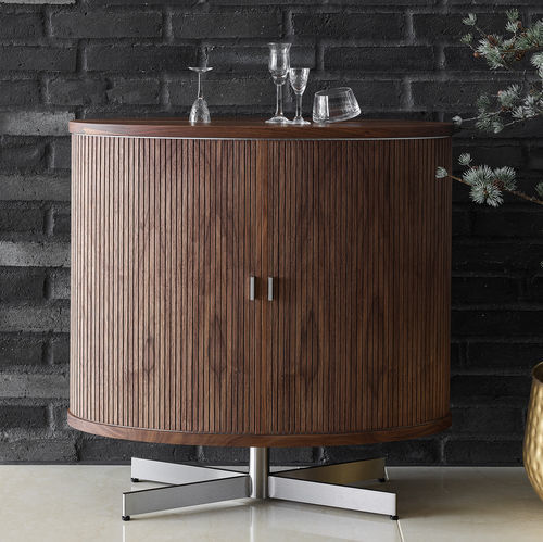 Barschrank für Hotelzimmer - AK 1365 - Naver Collection - für Büro / modern / Nussbaum