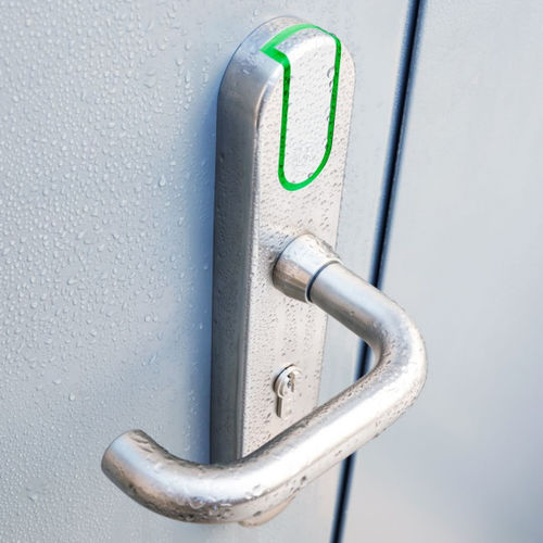 Türgriff - CES OMEGA FLEX - CESITALIA srl - Metall / modern / Elektroschloss
