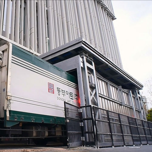 Mechanischer Aufzug - TRUCK LIFT - SERAPID - für LKW / für schwere Lasten / Schubketten