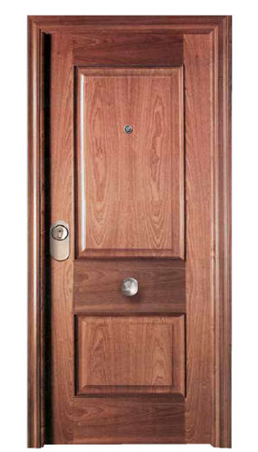 Tür für Innenbereich - R&F PANEL MODEL SAPELE - NORMA DOORS - Holz / einflügelig / ohne Verglasung