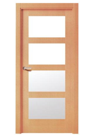 Tür für Innenbereich - JAPANESE MODEL BEECH - NORMA DOORS - Holz / einflügelig / Glas