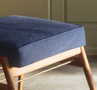 Möbelstoff - DENIM - 366 Concept - einfarbig / Polyester / Baumwolle
