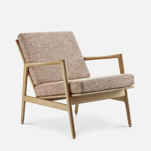 Moderner Sessel - STEFAN  - 366 Concept - Textil / Leder / Eiche
