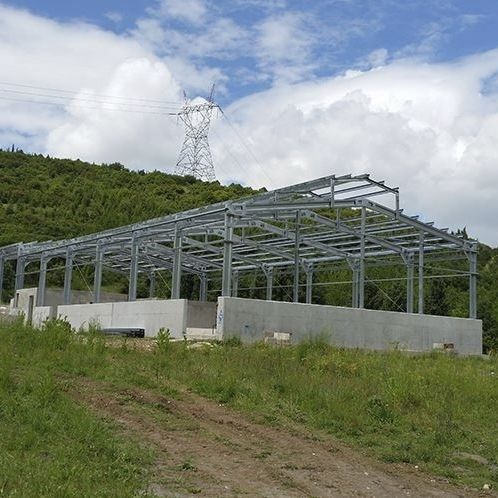 Halle / galvanisiertem Stahl - POLISAN ANIMAL SHELTER - APEC Smart Steel Structures
