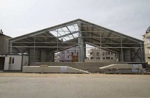 Fertighalle - MIPASAN - APEC Smart Steel Structures - galvanisiertem Stahl