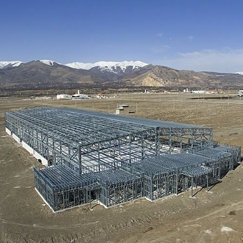 Fertigbau-Gebäude - FIRAT PLASTIC RUBBER CORPORATION - APEC Smart Steel Structures - Stahl / Stahlrahmen / Industrie