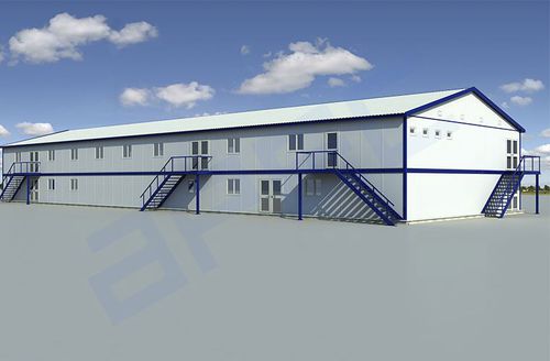 Containergebäude - BP - APEC Smart Steel Structures - Stahl / Stahlrahmen / für Fabriken