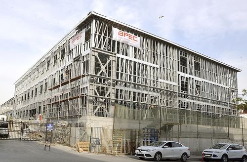 Fertigbau-Gebäude - ISTANBUL UNIVERSITY CERRAHPASA MEDICAL SCHOOL AND HOSPITAL - APEC Smart Steel Structures - Beton / Stahl / Stahlrahmen
