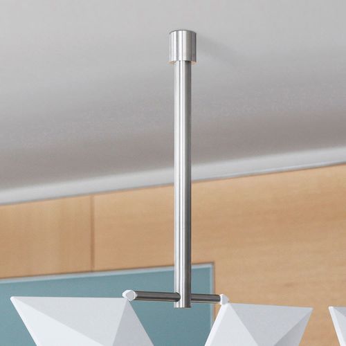 Deckenunterkonstruktion / gebürsteter Edelstahl - Facet - Bloomming - für Esszimmer / für Büro / für den Innenbereich