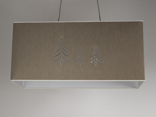 Hängelampe - T010 - IPSILON PARALUMI - Stoff / modern / mit Kabel