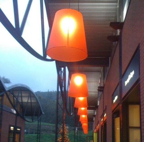 Hängelampe - S023 - IPSILON PARALUMI - Polycarbonat / modern / mit Kabel