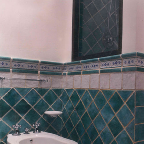 Keramikfliesen - ANTICO BORGO BASE VERDE - SCIANNA CERAMICHE - Relief / für den Innenraum / Boden