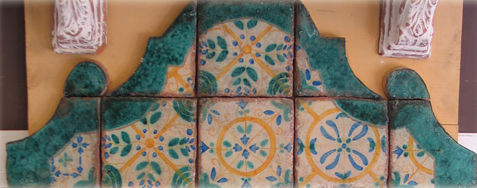 Keramikfliesen - ANTICO BORGO DECORO 01 - SCIANNA CERAMICHE - für den Innenraum / Boden / Wand