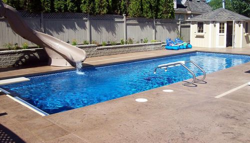 Maßgefertigtes Schwimmbecken - URANUS - BELLAGIO GROUP - für Außenbereich / erdverlegt / Glasfaser