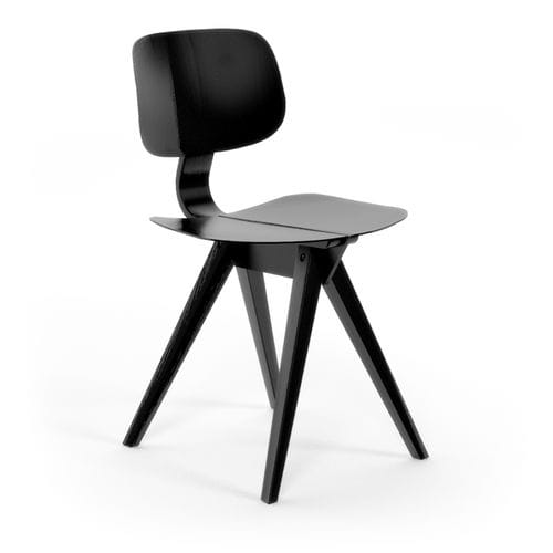 Stuhl / skandinavisches Design - MOSQUITO   - REX KRALJ - für den Innenraum / Eiche / Nussbaum