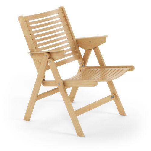 Sessel / skandinavisches Design - REX KRALJ - Teakholz / Nussbaum / klappbar